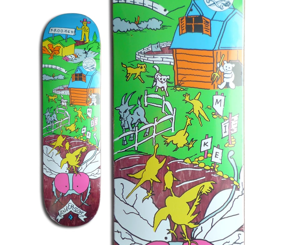 KROOKED MIKE ANDERSON THE YARD DECK (8.38 x 32i