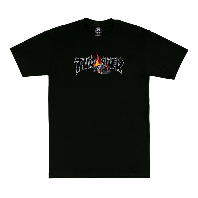 THRASHER NECKFACE COP CAR TEE | HESHDAWGZ