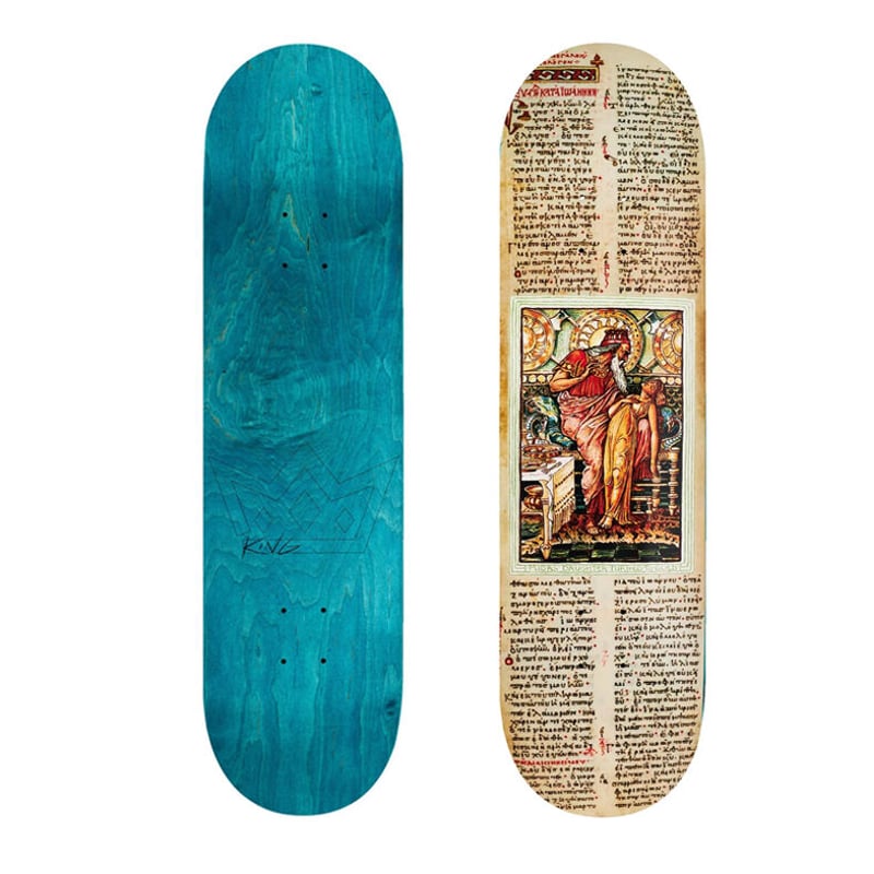KING SKATEBOARDS ZACH SARACENO MIDAS TOUCH DECK