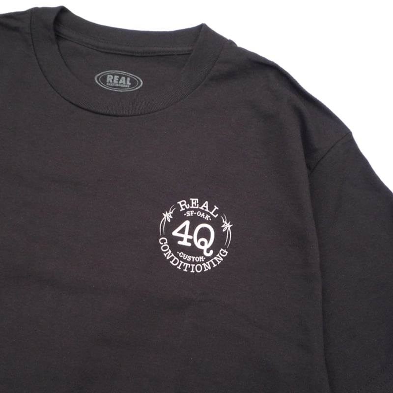 REAL x 4Q CONDITIONING TEE | HESHDAWGZ