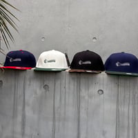 HESHDAWGZ x RUSS POPE ARM LOGO EMBROIDERED 2TONE HAT