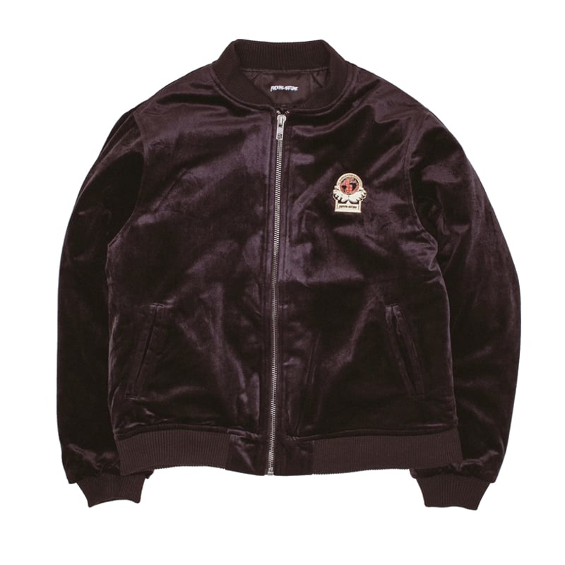 FUCKING AWESOME VELOUR BOMBER JACKET | HESHDAWGZ