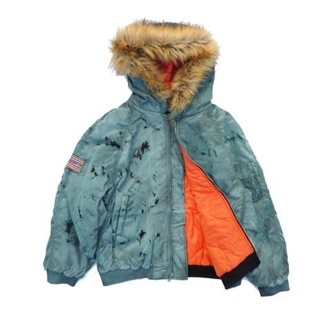 FUCKING AWESOME SAVIE HOODED BOMBER JACKET