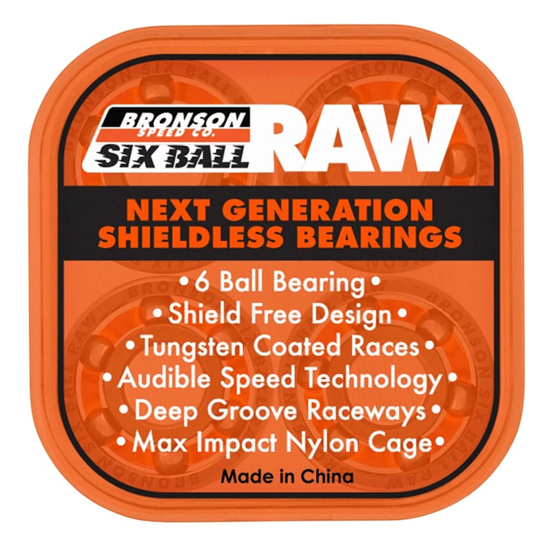 BRONSON SIX BALL RAW BEARING | HESHDAWGZ