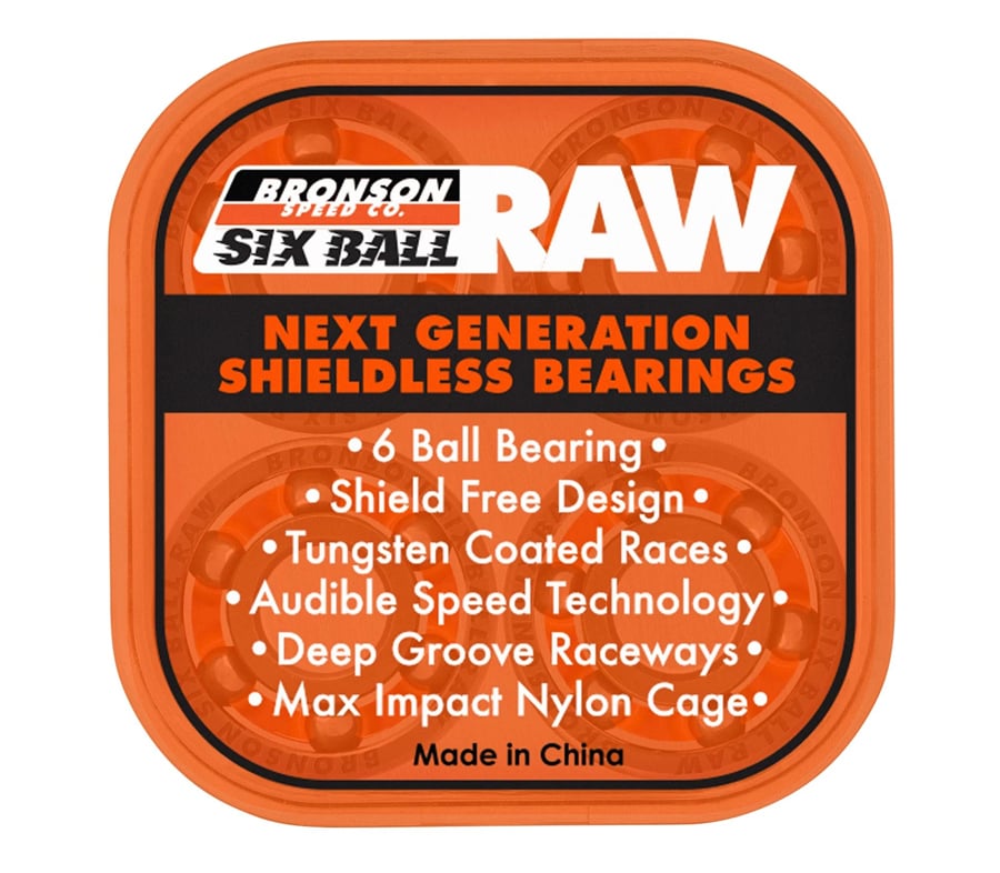 BRONSON SIX BALL RAW BEARING | HESHDAWGZ