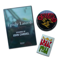 EPICLY LATER'D EPISODES OF JOHN CARDIEL DVD 日本語字幕あり + 激レアステッカー付き