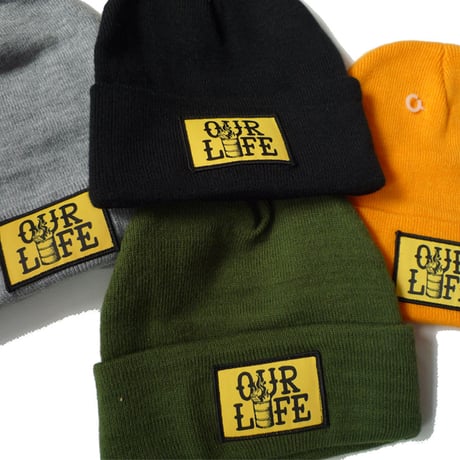 OURLIFE PATCH BEANIE