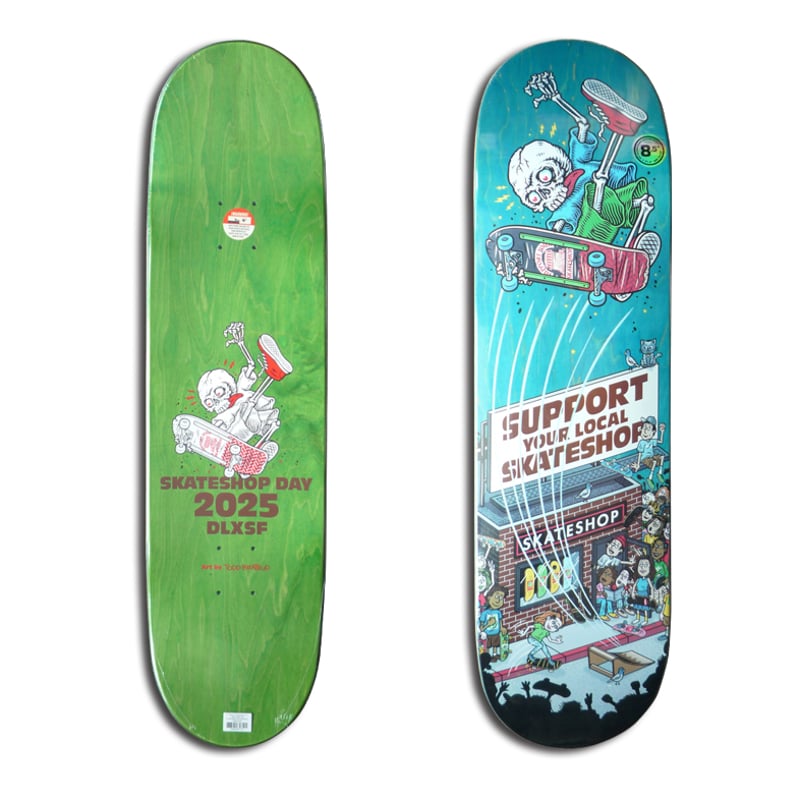 DLX x SKATE SHOP DAY 2025 TODD BRATRUD SHOP KEE