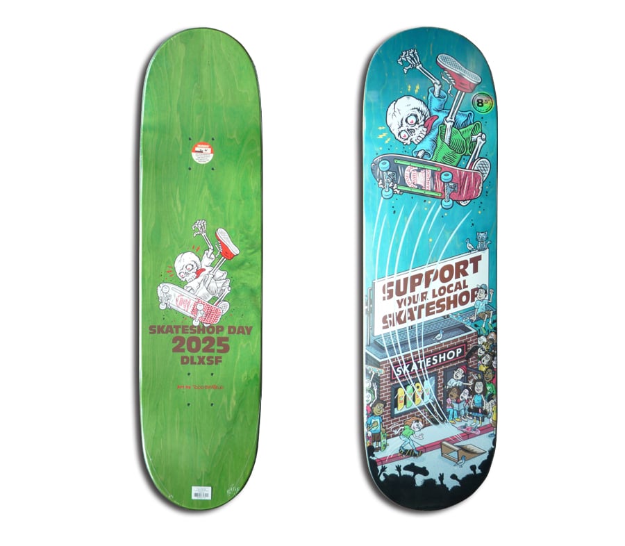 DLX x SKATE SHOP DAY 2025 TODD BRATRUD SHOP KEE
