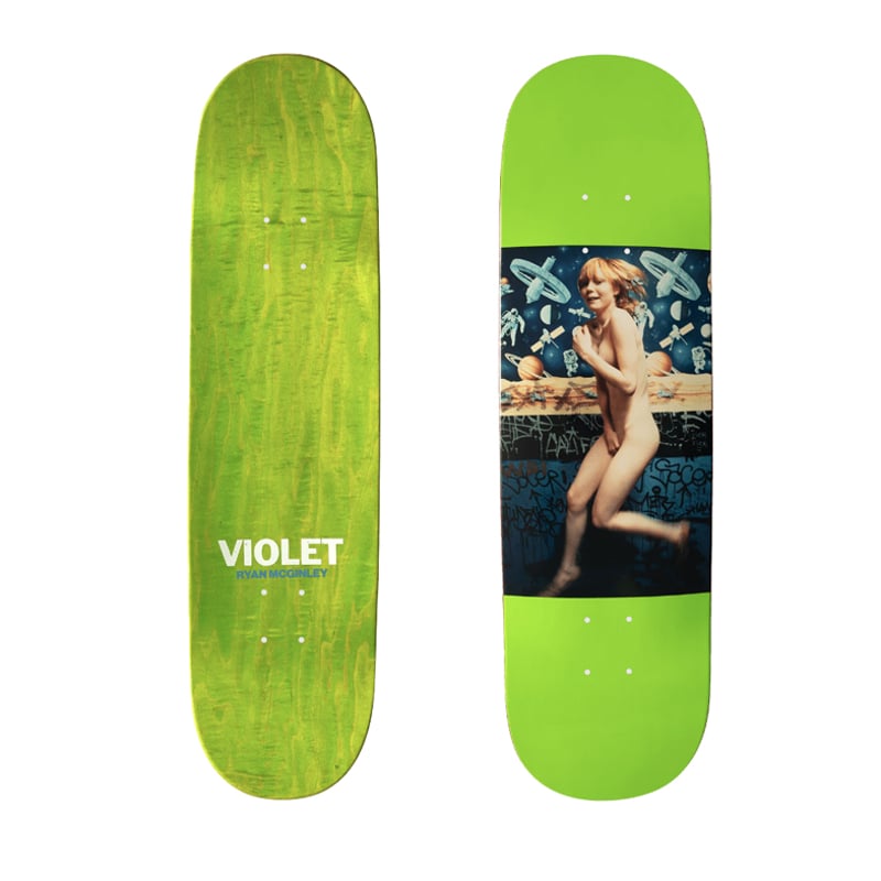 VIOLET RYAN MCGINLEY LIZZY DECK GREEN (8 x 31.7