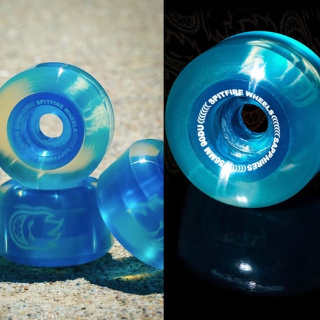 SPITFIRE SAPPHIRE WHEELS RADIAL SHAPE 56mm, 90du