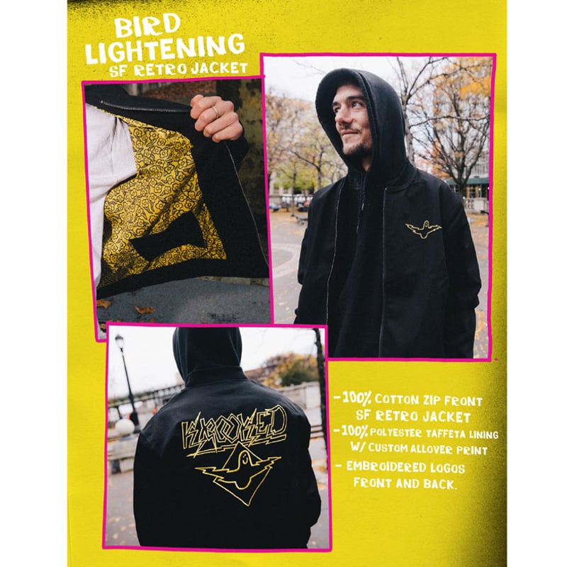 KROOKED BIRD LIGHTNING JACKET | HESHDAWGZ