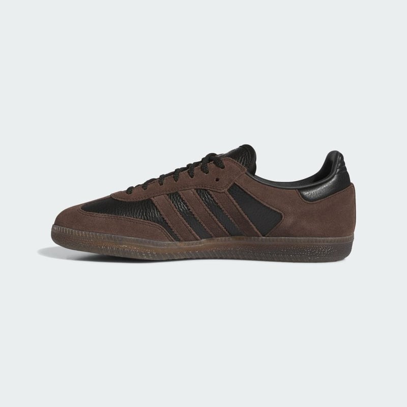スケートボード Adidas Samba ADV Kader ADIDAS SKATEBOARDING SAMBA ADV × KADER / BROWN/BLACK/GUM