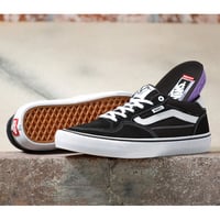 VANS ROWAN PRO SHOES BLACK / TRUE WHITE