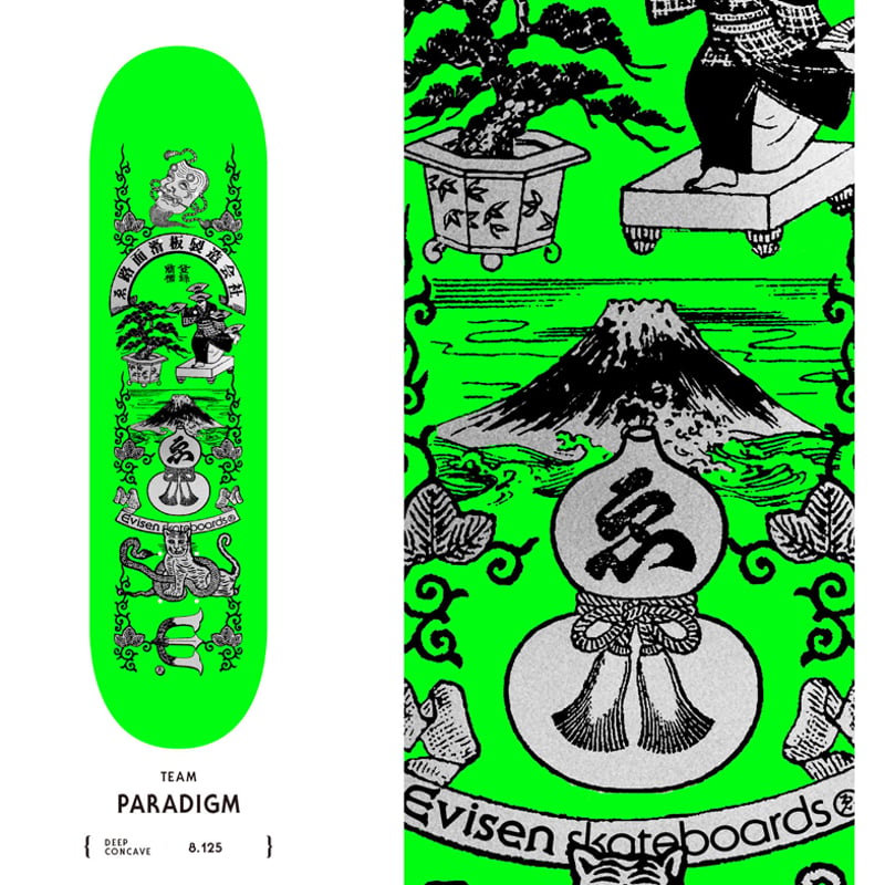 EVISEN PARADIGM 8インチ デッキ EVISEN PARADIGM DECK (8.125 x 31.75inch) | HESH