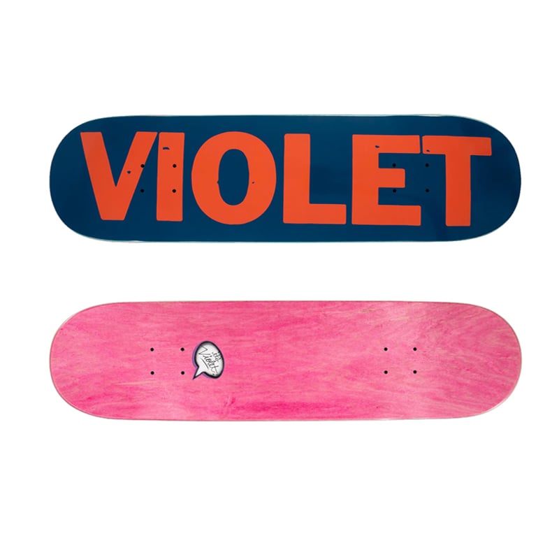 VIOLET CREW DECK NAVY/RED (8 x 31.7inch, 8.25 x