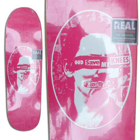 REAL TOMMY GUERRERO KNEES DECK (9.25 x 31.875inch)