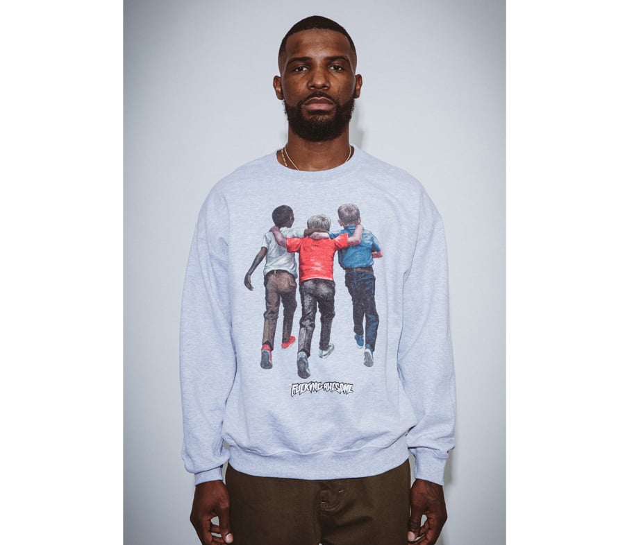 FUCKING AWESOME KIDS ARE ALRIGHT CREWNECK | HES