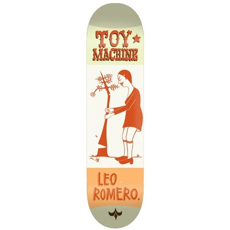 TOY MACHINE x MARGARET KILGALLEN LEO ROMERO DECK  (8.25 x 31.25inch)