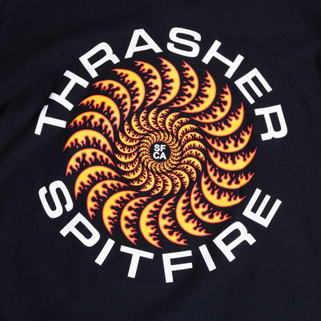THRASHER x SPITFIRE CLASSIC SWIRL TEE