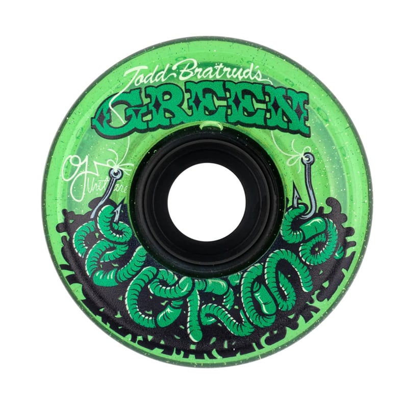 OJ WHEELS x TODD BRATRUD SUPER JUICE GREEN WORM