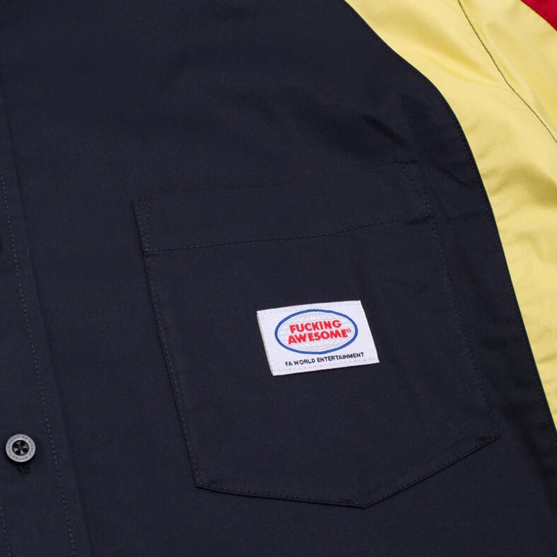 FUCKING AWESOME ラガーシャツ FUCKING AWESOME 2025 STAMP LOGO TEE Tシャツ FA ファッキン