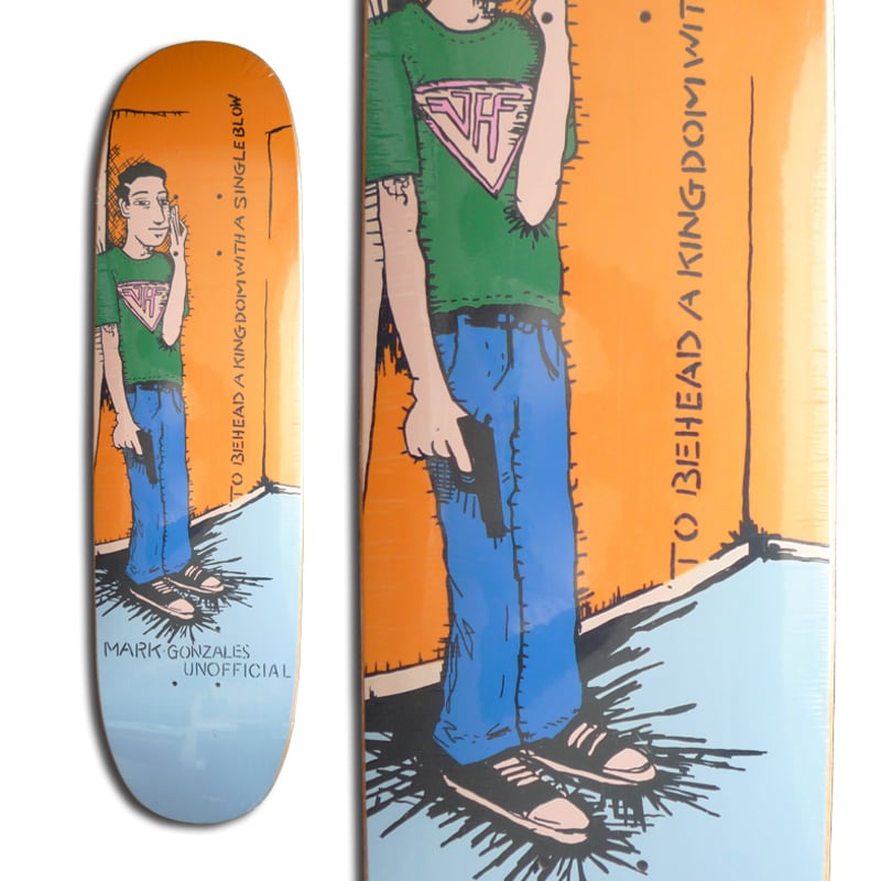 UNOFFICIAL GONZ MARK GONZALES VH KID DECK (8 x