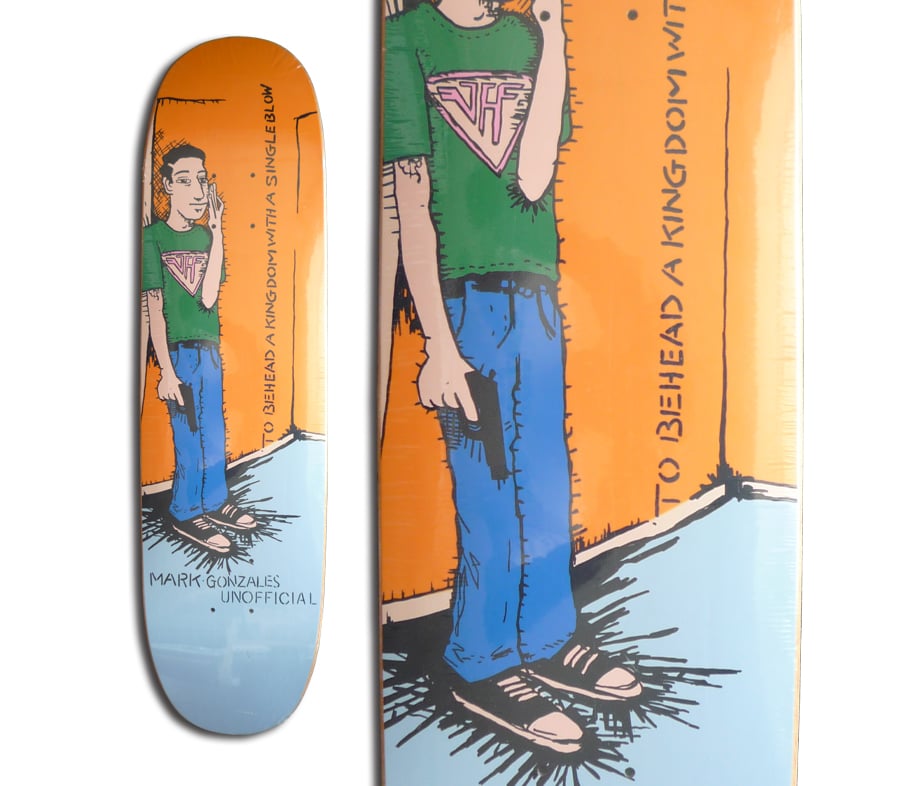 UNOFFICIAL GONZ MARK GONZALES VH KID DECK (8 x