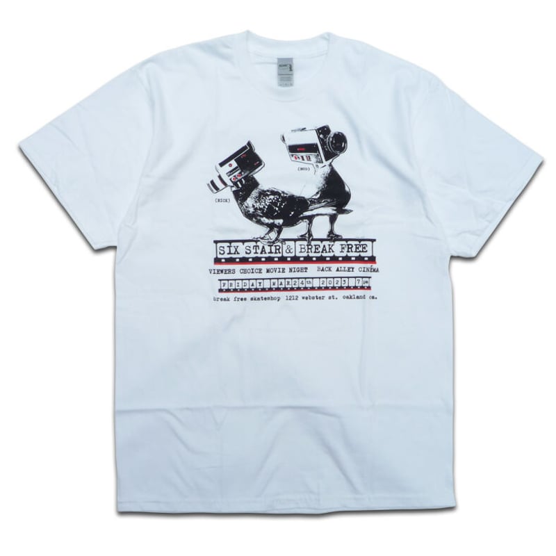 BREAK FREE x SIX STAIR TEE | HESHDAWGZ