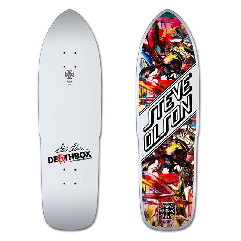 DEATHBOX STEVE OLSON WHITE DEATH STINGER DECK