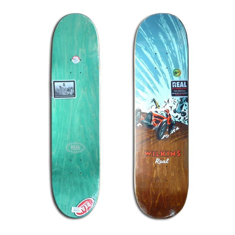 REAL JIMMY WILKINS RACER DECK (8.06 x 31.8inch)...