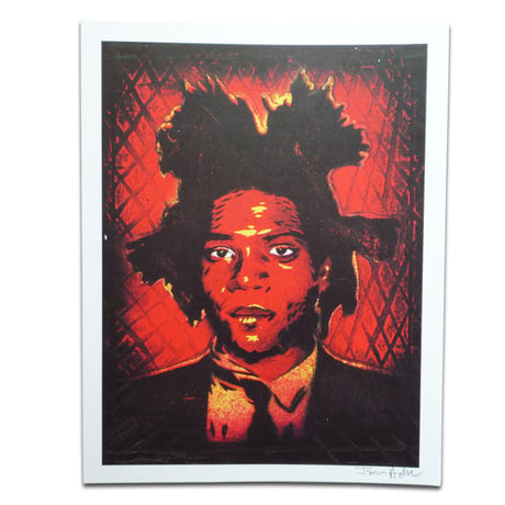 JASON ADAMS LOST HIGHWAY BASQUIAT POSTER PRINT