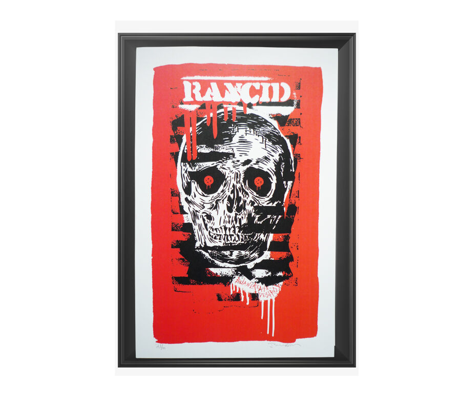 JASON ADAMS RANCID POSTER PRINT | HESHDAWGZ