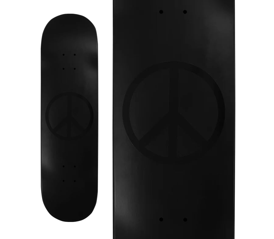 VIOLET AMERICAN PEACE DECK BLACK (8 x 31.7inch,