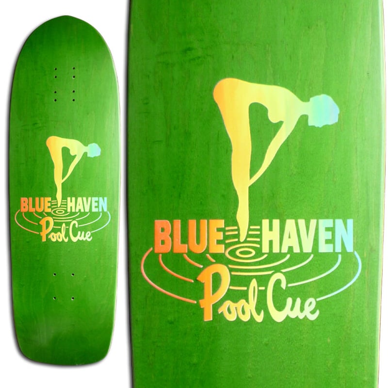 DECKCRAFTERS CHUCK HULTZ BLUE HEAVEN POOL CUE D