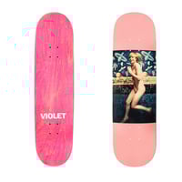 VIOLET ODE TO KIM PINK DECK (8 x 31.7inch, 8.18