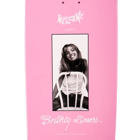 WELCOME x BRITNEY SPEARS BABY ONE MORE TIME ON BOLINE 2.0 DECK (9.5 x 33inch)