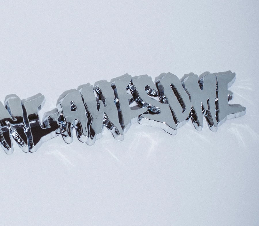 FUCKING AWESOME STAMP LOGO CAR EMBLEM | HESHDAWGZ