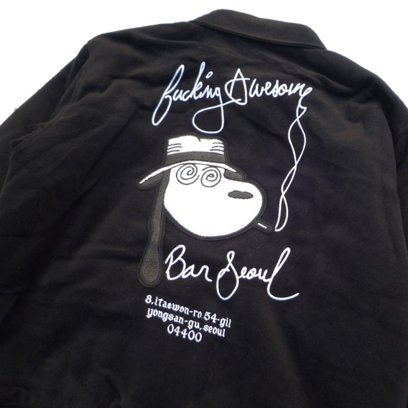 FUCKING AWESOME KOREA BAR VARSITY JACKET | HESH