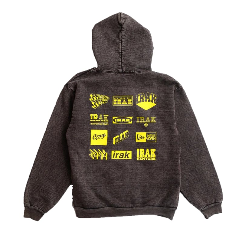 IRAK LOGOS HOODIE | HESHDAWGZ IRAK LOGOS HOODIE | HESHDAWGZ