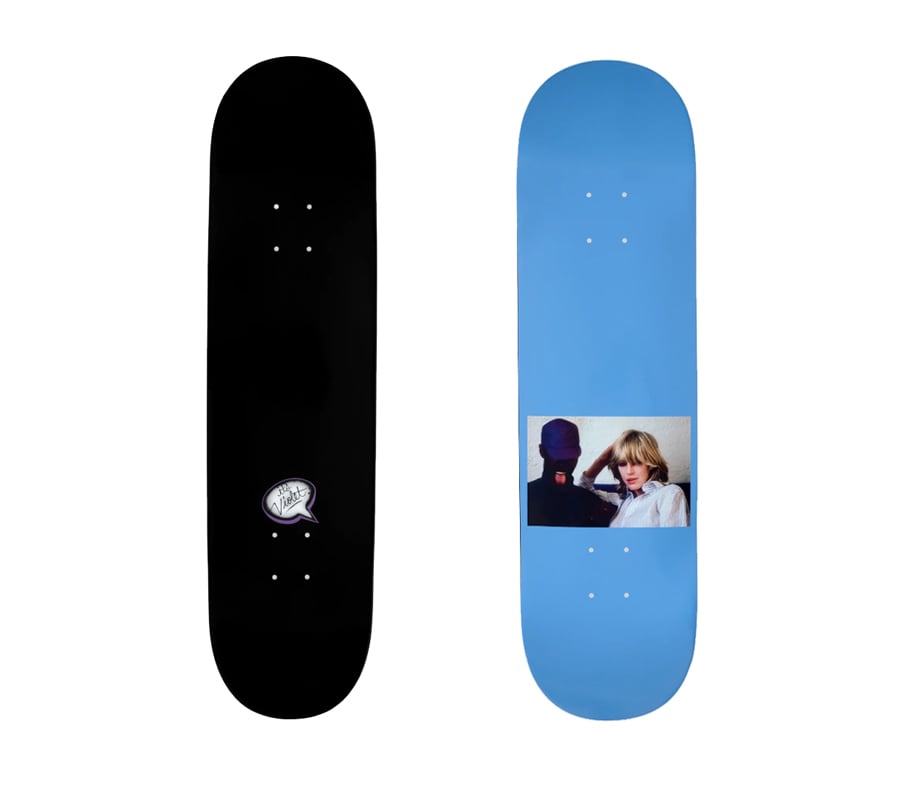 VIOLET ON A VIOLET HIGH DECK (8 x 31.7inch, 8.2