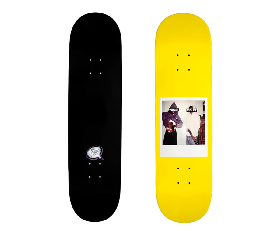 VIOLET WE'RE IN THIS TOGETHER YELLOW DECK (8 x