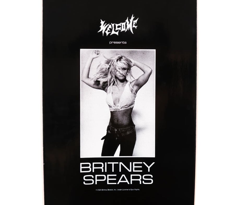 WELCOME x BRITNEY SPEARS SNAKE ON POPSICLE DECK