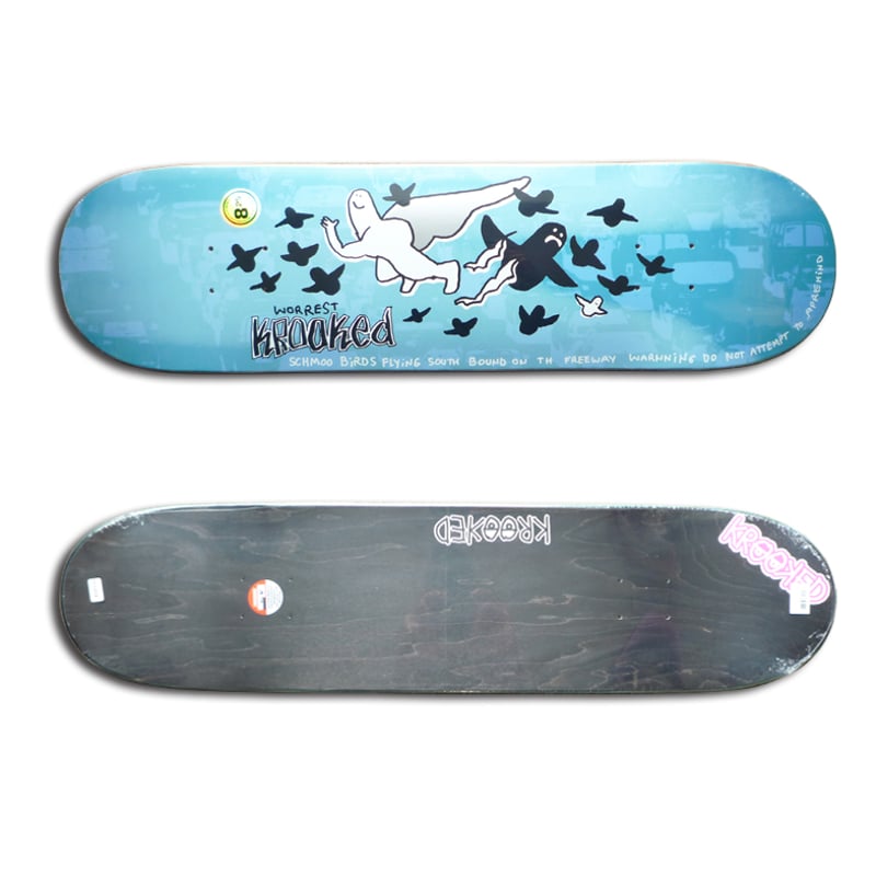 KROOKED BOBBY WORREST SOUTHBOUND DECK (8.25 x 3