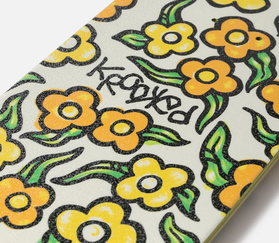 KROOKED SAM NARVAEZ FLOWERS ZIP ZINGER DECK (7.