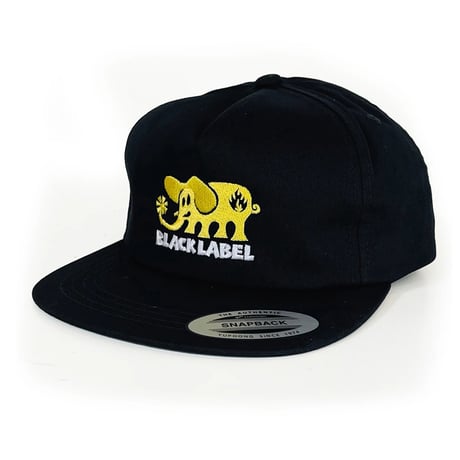 BLACK LABEL CLASSIC ELEPHANT SNAPBACK HAT