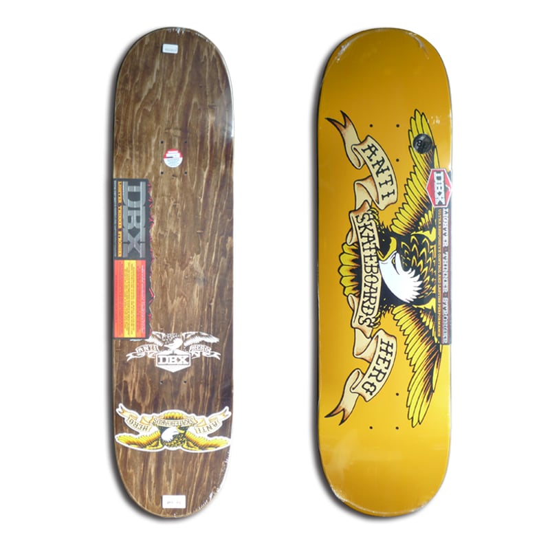 ANTI HERO EAGLE YELLOW DBX DECK (8.25 x 32inch)
