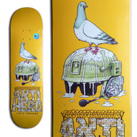 REAL OVAL BLUE FOIL DBX DECK (8.5 x 31.85inch)