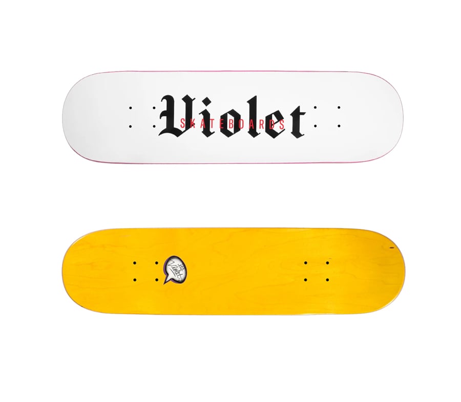 VIOLETデッキ8.25 VIOLET VIOLET CREW DECK (8.25 x 31.8﻿﻿inch ) |