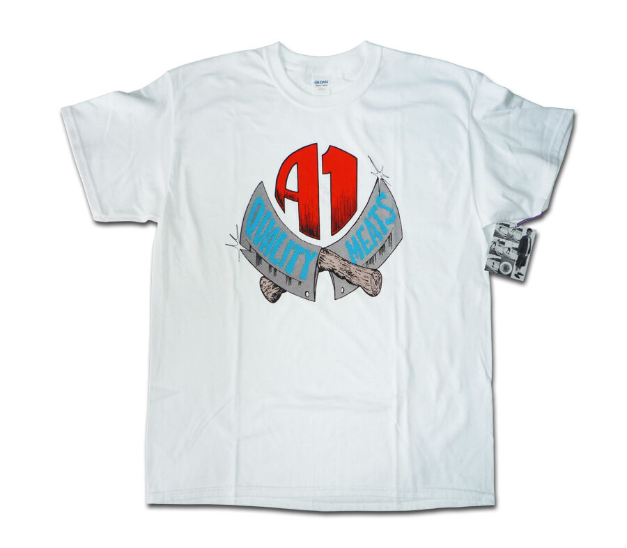 スケートボード A1 QUALITY MEATS Matt Hensley LONG TEE DEAR, A-1 MEATS TEE | HESHDAWGZ